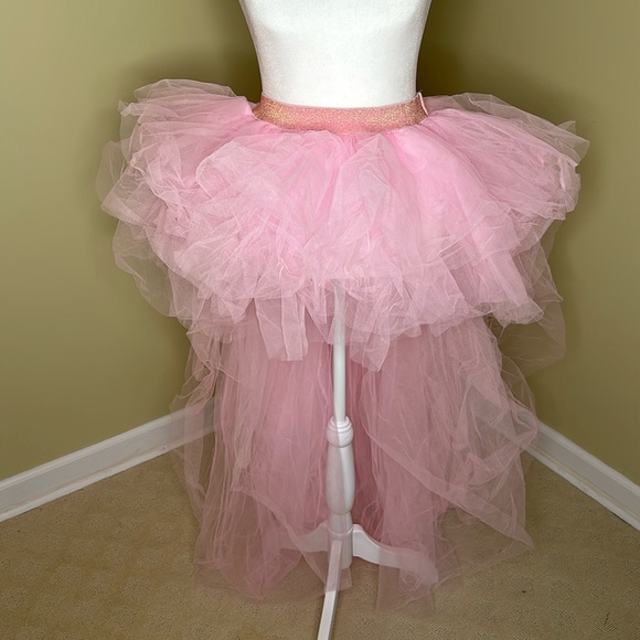 NWT Dolls Kill Nymph Princess Pink Tulle Skirt - Picture 1 of 12